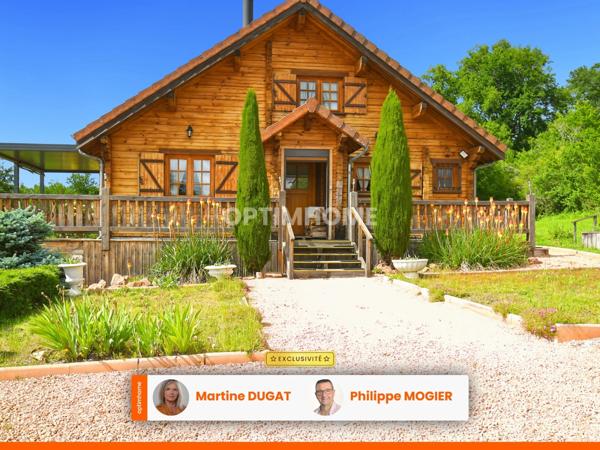 Magnifique chalet d'une surface habitable de 218m2 situé à 13km au Sud-Est de VICHY