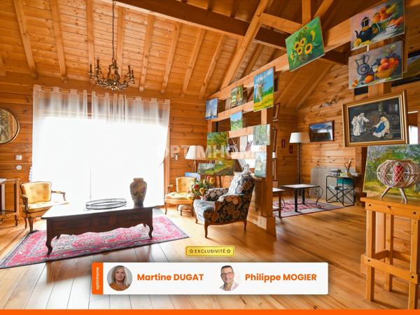 Magnifique chalet d'une surface habitable de 218m2 situé à 13km au Sud-Est de VICHY