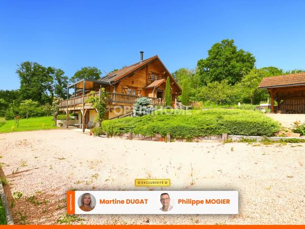 Magnifique chalet d'une surface habitable de 218m2 situé à 13km au Sud-Est de VICHY