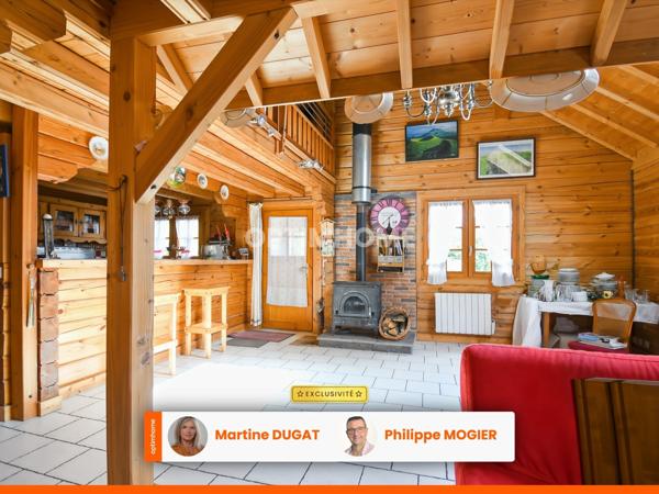 Magnifique chalet d'une surface habitable de 218m2 situé à 13km au Sud-Est de VICHY