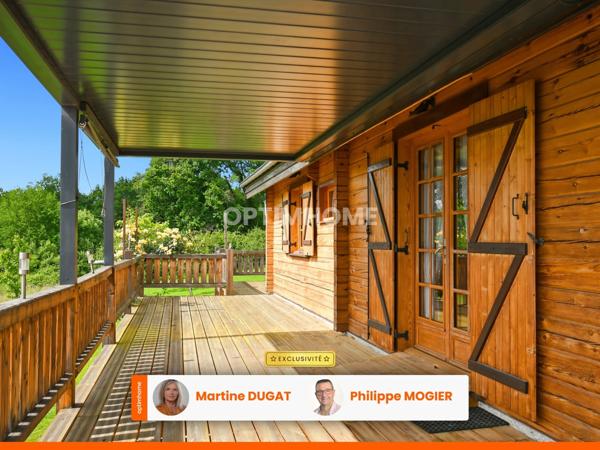 Magnifique chalet d'une surface habitable de 218m2 situé à 13km au Sud-Est de VICHY