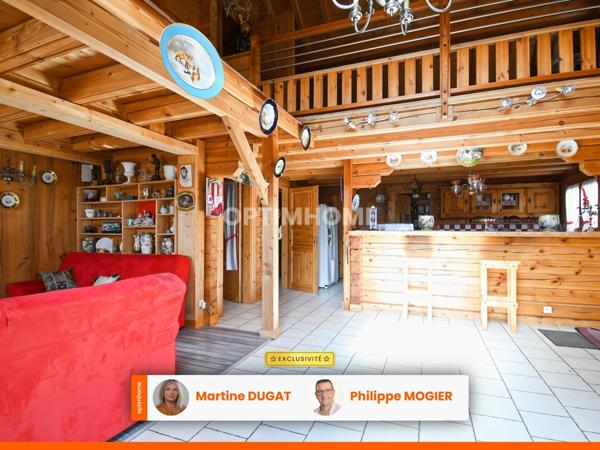Magnifique chalet d'une surface habitable de 218m2 situé à 13km au Sud-Est de VICHY
