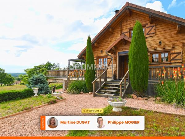 Magnifique chalet d'une surface habitable de 218m2 situé à 13km au Sud-Est de VICHY