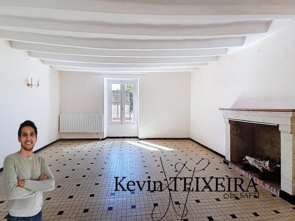 Belle maison de centre bourg avec 2 chambres.