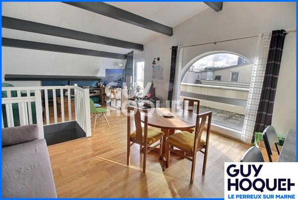 À vendre, duplex 4 pièces 3 chambres terrasse