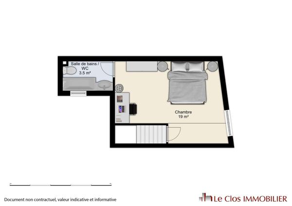 Vente appartement 2 pièces 49.00 m², 31000