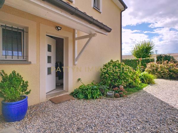Civrieux (01390) Lumineuse maison 5 chambres avec grande terrasse, jardin, garage et confort énergétique (Classe B)