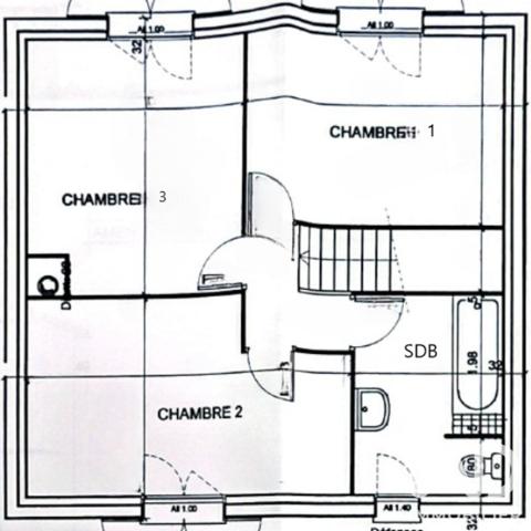 Maison à vendre 4 pièces 86,5 m² L'Horme
