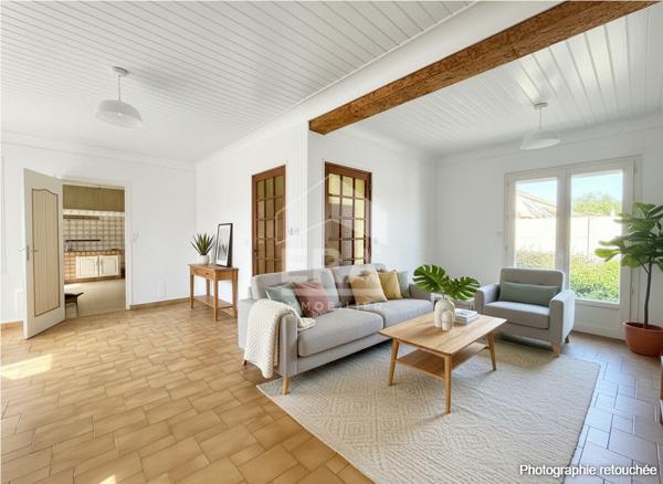 A Magné, belle maison familiale de 133 m² sur terrain clos et arboré