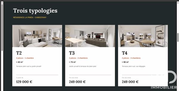 Appartement à vendre 4 pièces 90 m² Cabestany