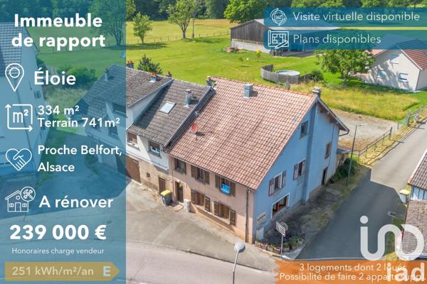 Immeuble à vendre 334 m² Éloie