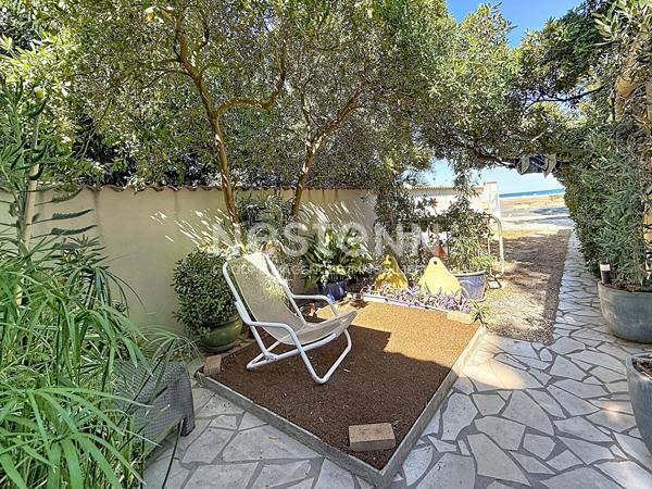 VIAGER OCCUPÉ - EXCLUSIVITÉ  - Maison 75 m² en VIAGER OCCUPÉ - Première ligne mer à La Franqui (11560)