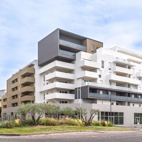 T3 67 m² troisième étage avec terrasse de 19 m² Ouest, Béziers (Avenue du Président Wilson)