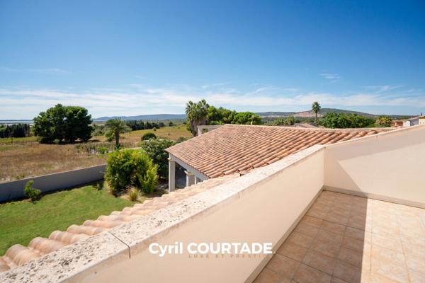 Villeneuve-Lès-Maguelone – Maison avec vue Exceptionnelle de 200 M² – Terrain 1 935 M² – Sous-Sol 110 M²
