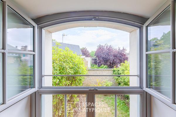 Triplex singulier avec jardin confidentiel à Pontoise
