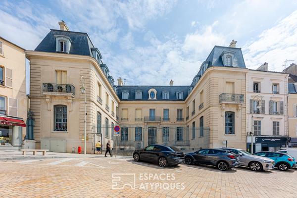 Triplex singulier avec jardin confidentiel à Pontoise