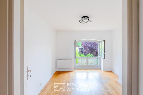 Triplex singulier avec jardin confidentiel à Pontoise