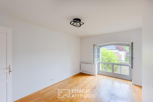 Triplex singulier avec jardin confidentiel à Pontoise