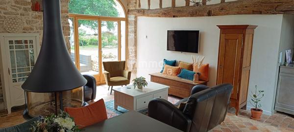 Manoir d'exception centre bourg Treillières