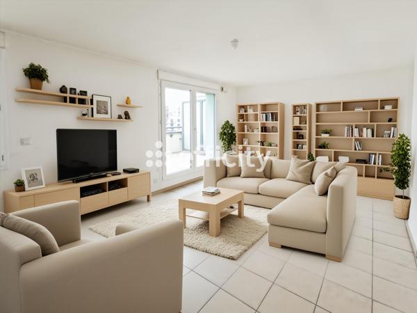 Appartement 2 pièces - 44 m² Exclusivité efficity