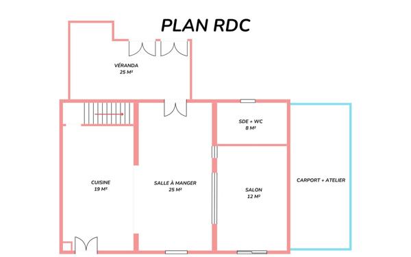 Maison à vendre    5 pièces • 128 m2 Ambazac