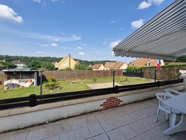 plain pied montfort le gesnois 4ch, garage, terrain, coeur de village
