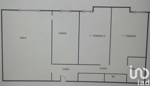 Appartement à vendre 3 pièces 62 m² Sartrouville