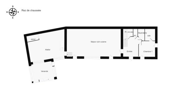 Maison à vendre 8 pièces 210 m² Moëlan-sur-Mer