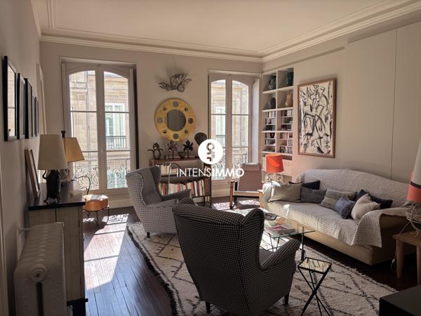 Appartement 4 pièces - 126m² - Bordeaux - Jardin Public 840 000 € f t