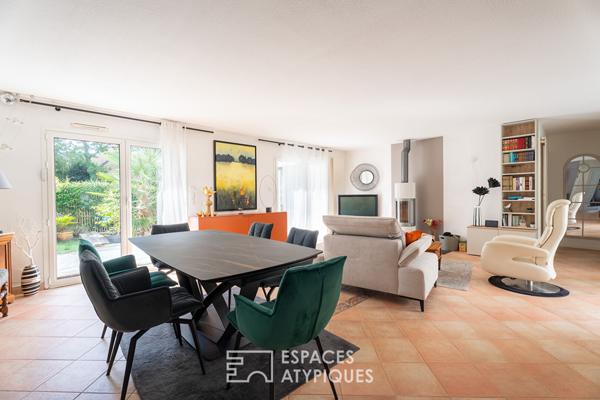 Maison contemporaine de plain-pied en coeur de bourg