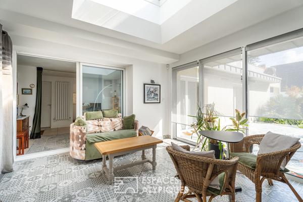 Maison contemporaine de plain-pied en coeur de bourg