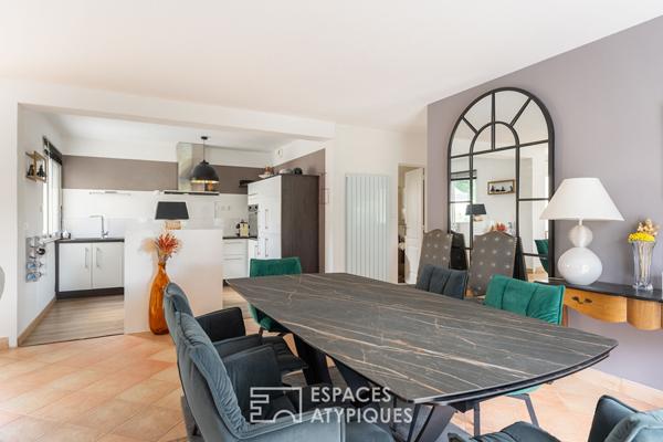 Maison contemporaine de plain-pied en coeur de bourg