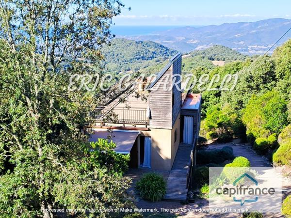 A VENDRE Exceptionnelle villa d’architecte bioclimatique 5 pièces CASALABRIVA (20)