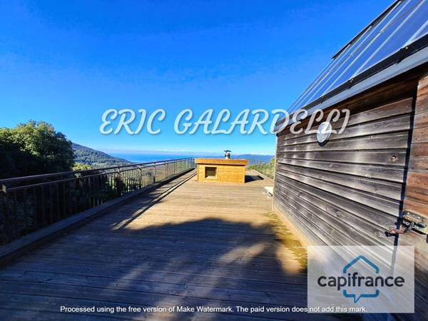 A VENDRE Exceptionnelle villa d’architecte bioclimatique 5 pièces CASALABRIVA (20)