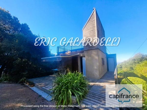 A VENDRE Exceptionnelle villa d’architecte bioclimatique 5 pièces CASALABRIVA (20)