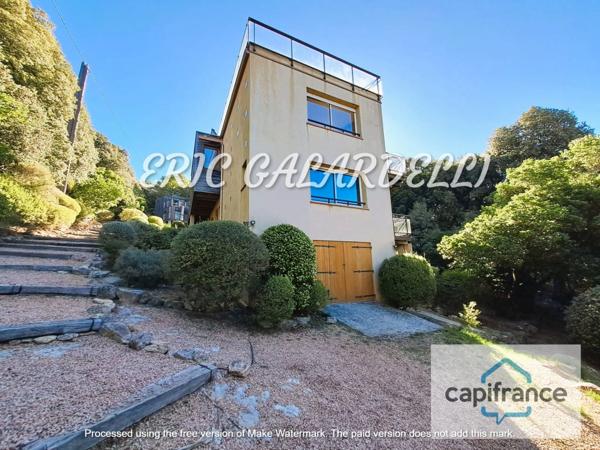 A VENDRE Exceptionnelle villa d’architecte bioclimatique 5 pièces CASALABRIVA (20)