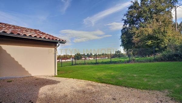 Toussieux (01600) Maison moderne et neuve de 4 chambres sur son terrain de 600 m²