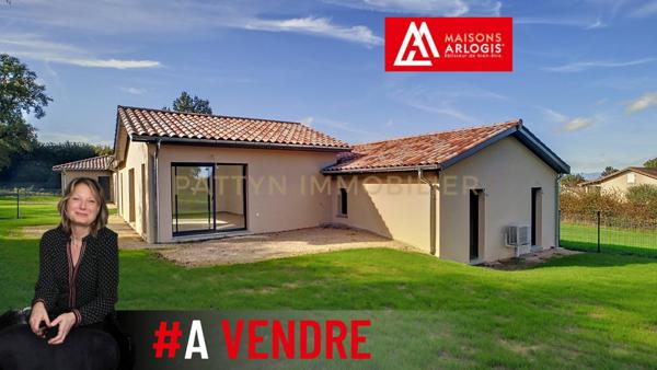 Toussieux (01600) Maison moderne et neuve de 4 chambres sur son terrain de 600 m²