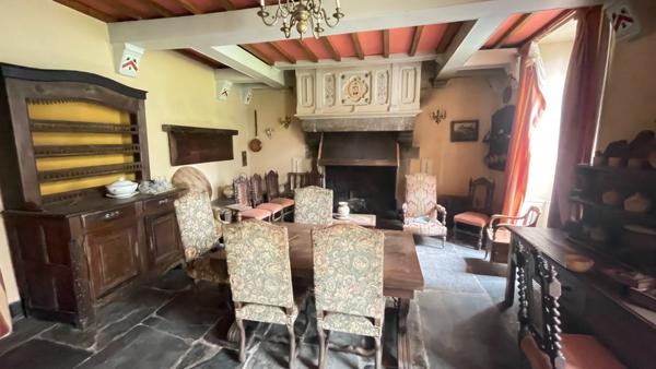 Propriété à vendre Manoir 15 pièces sur 4,5 Ha secteur GUERLEDAN(22)