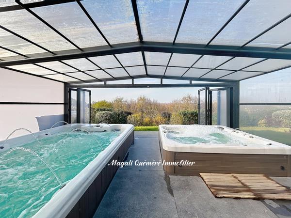 Montfort-sur-Meu (35160) Maison d'architecte 8 p - 259 m² - Magnifique vue panoramique - Montfort sur Meu (35160) - 25 min Rennes gare