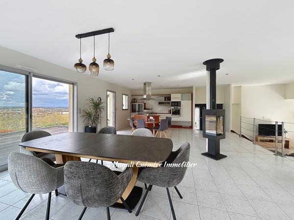 Montfort-sur-Meu (35160) Maison d'architecte 8 p - 259 m² - Magnifique vue panoramique - Montfort sur Meu (35160) - 25 min Rennes gare