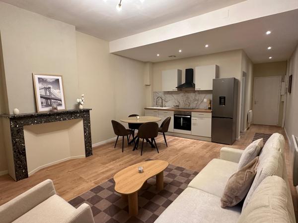 T3 lumineux entièrement rénové de 66m² au 3? étage