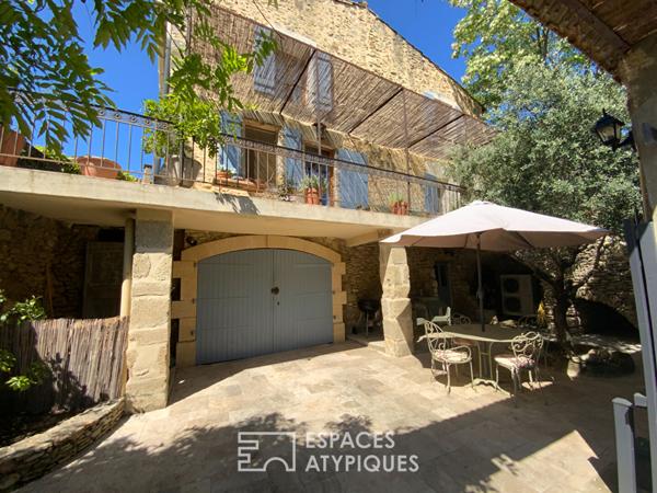 Le charme intemporel d’une maison de village proche Uzès
