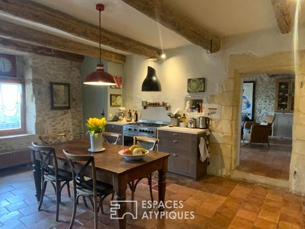 Le charme intemporel d’une maison de village proche Uzès