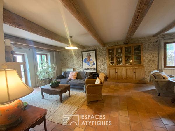 Le charme intemporel d’une maison de village proche Uzès