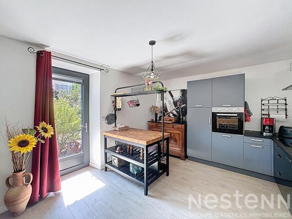 Longère rénovée clé en main, 142m², 5 chambres - Languidic.