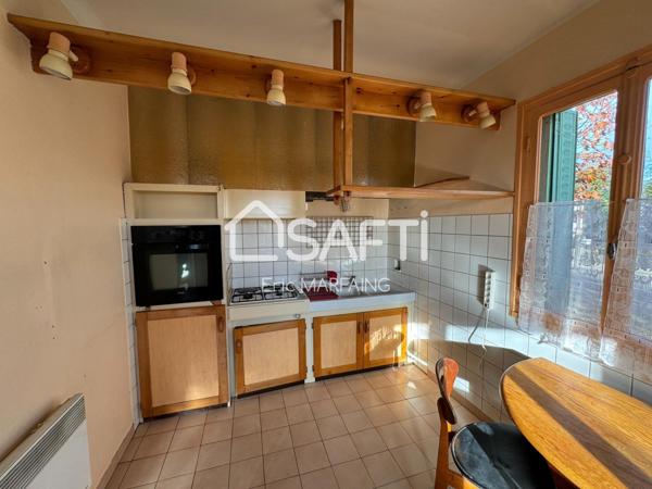 Maison avec jardin, garage et sous sol cœur de ville