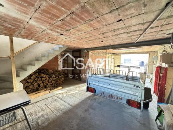 Maison avec jardin, garage et sous sol cœur de ville