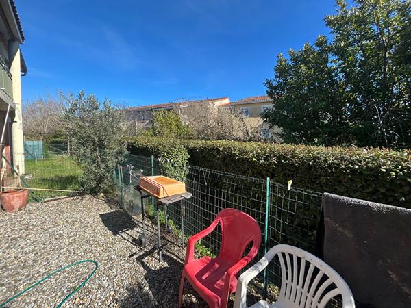 Appartement avec jardin et parking vendu loué