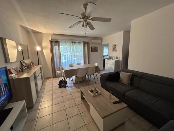 Appartement avec jardin et parking vendu loué